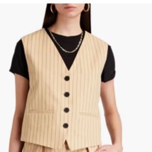 Maje Vilatex Pinstriped V. Size: 40 Large